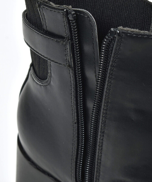 ZIDDY（ジディ）の「【 ニコ☆プチ 掲載 】サイドゴアブーツ(21~24cm)（ブーツ・キッズ・ブラック・22.0cm/23.0cm/21.0cm/24.0cm）」の8枚目の写真