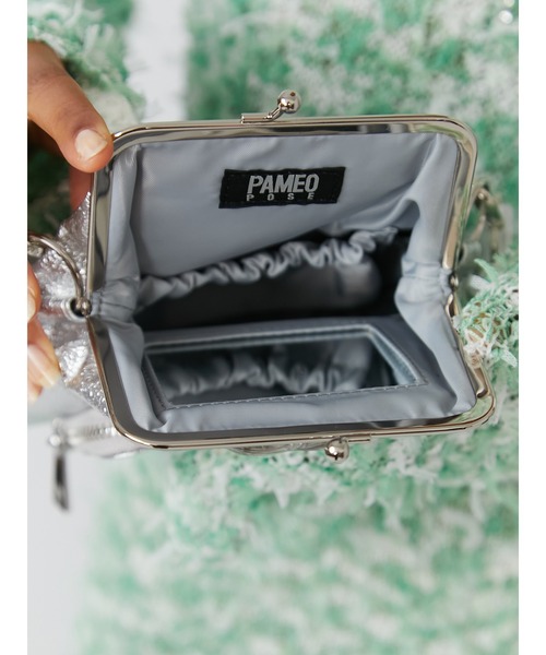 PAMEO POSE(パメオポーズ)の「My Maid Charming Heart Metalic(ショルダーバッグ・レディース・シルバー/ピンク・FREE)」の13枚目の写真