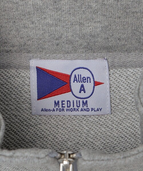 SHIPS Colors(シップス カラーズ)の「【SHIPS Colors別注】Allen A:ハーフジップ スウェット(スウェット・メンズ・グレー/ネイビー/ナチュラル・LARGE/MEDIUM)」の11枚目の写真