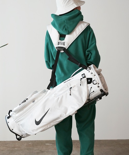 NIKE（ナイキ）の「NIKE/ナイキ スポーツライト ゴルフバッグ（GF3011（ゴルフグッズ・メンズ・ホワイト/ブラック・ONE SIZE）」の18枚目の写真