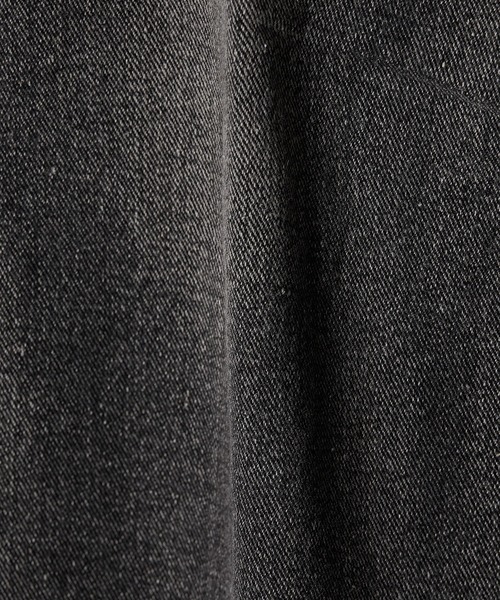 Theater code(シアターコード)の「damage flare denim pant/ダメージ フレア デニム パンツ(デニムパンツ・メンズ・ブラック・3/2)」の8枚目の写真