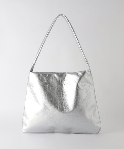 BEAUTY&YOUTH UNITED ARROWS(ビューティーアンドユースユナイテッドアローズ)の「メタリック ビッグ ショルダーバッグ(ショルダーバッグ・レディース・シルバー/ブラック・FREE)」の21枚目の写真