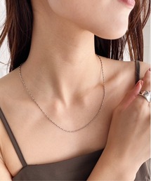 thank U more | 【サージカルステンレス316L】デザインカットボールチェーンネックレス(ネックレス)