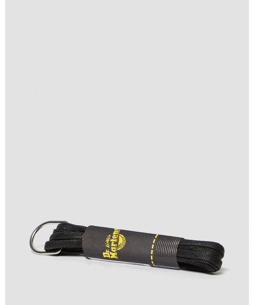 Dr. Martens(ドクターマーチン)の「Dr. Martens/ドクターマーチン 140cm ブラック ワックス シューレース AC996001(シューズアクセサリー・メンズ・ブラック・FREE)」の1枚目の写真