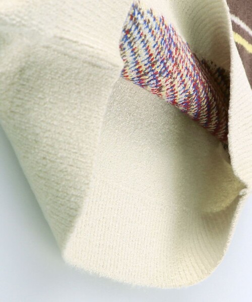 BRANSHES（ブランシェス）の「【洗濯機で洗える】タータンチェック柄ウォッシャブルニット（ニット/セーター・キッズ・アイボリー/グリーン・120/100/90/150/140/130/110）」の9枚目の写真