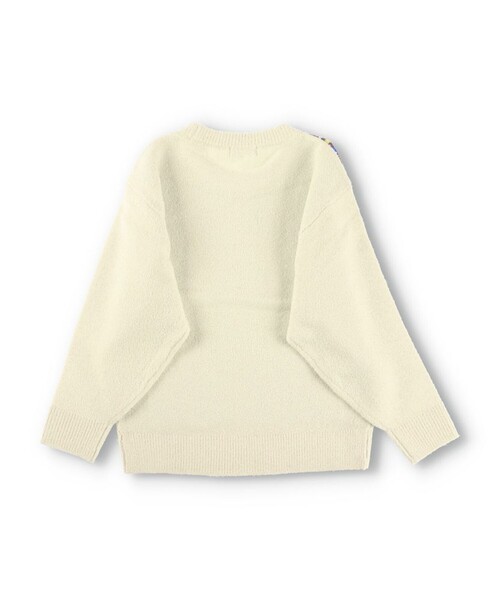 BRANSHES（ブランシェス）の「【洗濯機で洗える】タータンチェック柄ウォッシャブルニット（ニット/セーター・キッズ・アイボリー/グリーン・120/100/90/150/140/130/110）」の10枚目の写真