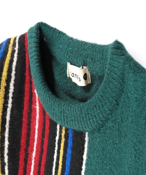 BRANSHES（ブランシェス）の「【洗濯機で洗える】タータンチェック柄ウォッシャブルニット（ニット/セーター・キッズ・アイボリー/グリーン・120/100/90/150/140/130/110）」の15枚目の写真