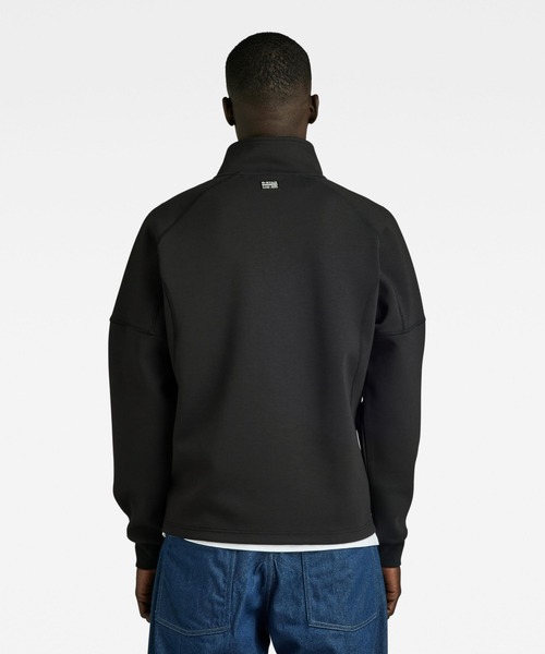 G-STAR（ジースター）の「MOTION ZIP THROUGH TWEETER/ジップスウェット/セットアップ可能（ジャージ・メンズ・ダークブラック・SMALL/LARGE/X-SMALL/MEDIUM/X-LARGE）」の3枚目の写真