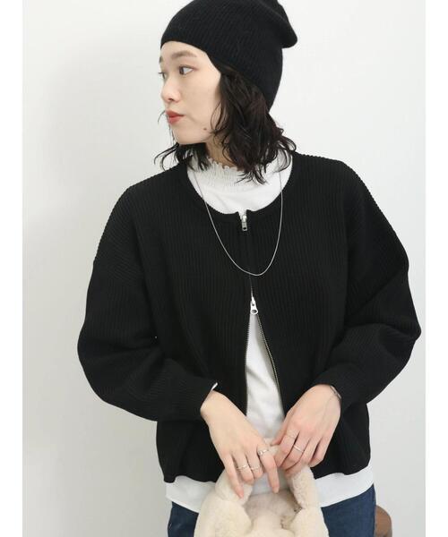 Samansa Mos2 blue（サマンサモスモスブルー）の「◎ダブルジップ