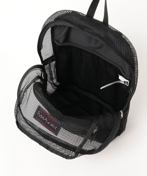 BEAMS BOY(ビームスボーイ)の「JANSPORT / ECO MESH PACK(バックパック/リュック・レディース・ブラック/ネイビー・ONE SIZE)」の7枚目の写真