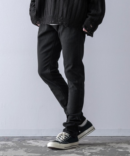 improves（インプローブス）の「スリム ストレッチパンツ（その他パンツ・メンズ・オリーブ/ブラック/ホワイト/ネイビー/グレー/グレイッシュベージュ/チャコール・MEDIUM/X-SMALL/LARGE/X-LARGE/SMALL）」の2枚目の写真