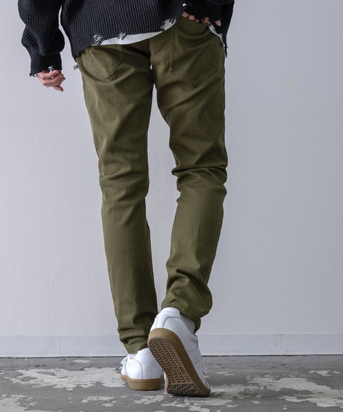 improves（インプローブス）の「スリム ストレッチパンツ（その他パンツ・メンズ・オリーブ/ブラック/ホワイト/ネイビー/グレー/グレイッシュベージュ/チャコール・MEDIUM/X-SMALL/LARGE/X-LARGE/SMALL）」の14枚目の写真