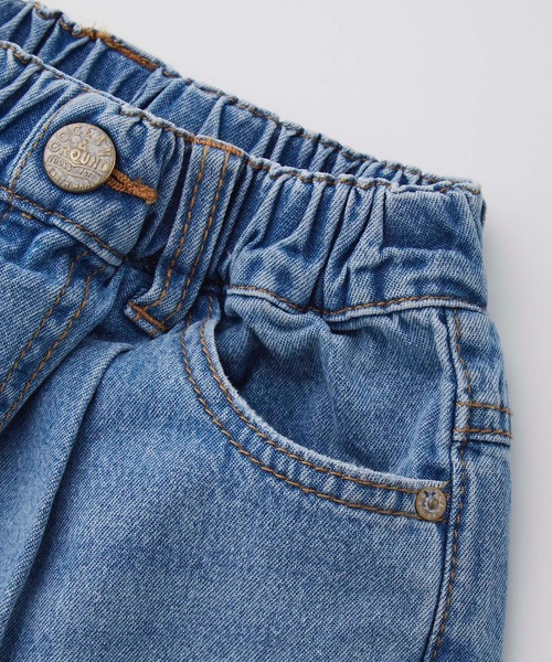 Ocean&Ground（オーシャン&グラウンド）の「リラックスフィットテーパードデニム（80～140cm）（デニムパンツ・キッズ・ネイビー/ダークブルー・90/80/140/95/100/110/120/130）」の5枚目の写真