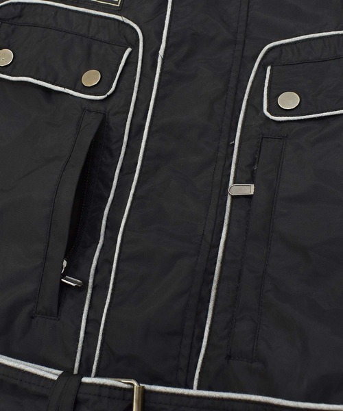 BELSTAFF（ベルスタッフ）の「【ヴィンテージ古着】BELSTAFF/ベルスタッフ INTERNATIONAL モーターサイクル ナイロンジャケット（ナイロンジャケット・メンズ・ブラック・X-LARGE）」の12枚目の写真