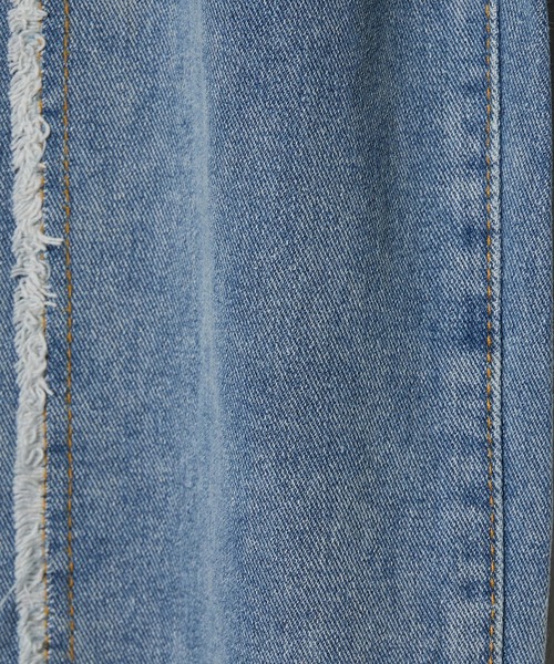 Chick（チック）の「【TAE×Chick】フリンジデニムパンツ（デニムパンツ・レディース・ブルー・M/S）」の7枚目の写真