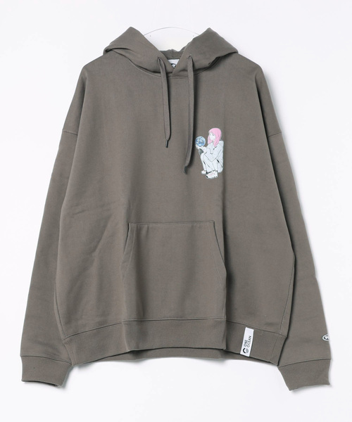 MALIBU SHIRTS(マリブシャツ)の「Heavy Weight Comfortable Hoodie BSW Beach(パーカー・メンズ・ホワイト/ブラック/グレー・M/L)」の1枚目の写真