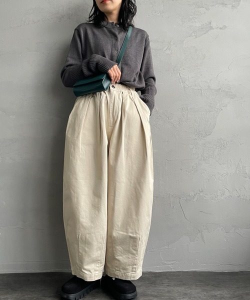 高品質 HARVESTY/ハーベスティ] チノクロスサーカスパンツ（チノパンツ パンツ