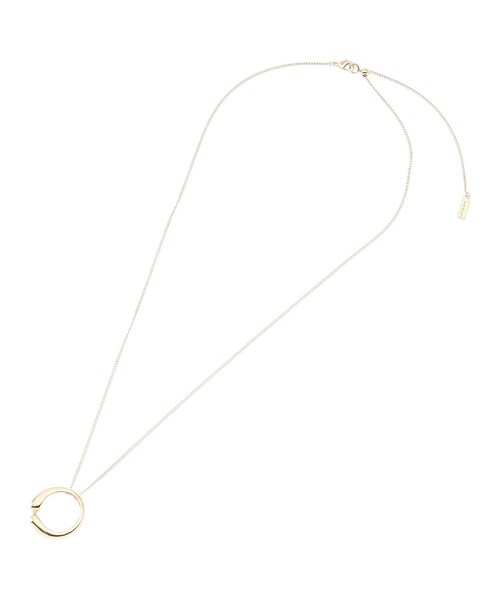 INDIVI（インディヴィ）の「◆Cデザインワントップ ロングネックレス（ネックレス・レディース・シルバー/ゴールド・00）」の5枚目の写真