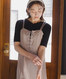 mysty woman | スカラップネックニットプルオーバー　109870(ニット/セーター)