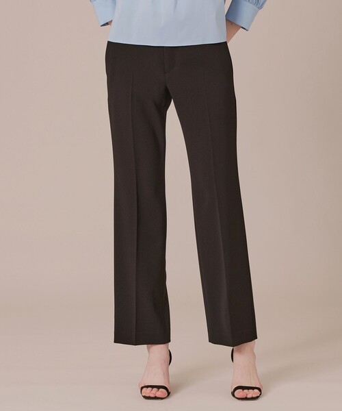 MACKINTOSH LONDON（マッキントッシュ ロンドン）の「【エクラ掲載】トリアセテートダブルクロスパンツ（その他パンツ・レディース・ライトブルー/ブラック/ベージュ・36/38/40）」の2枚目の写真