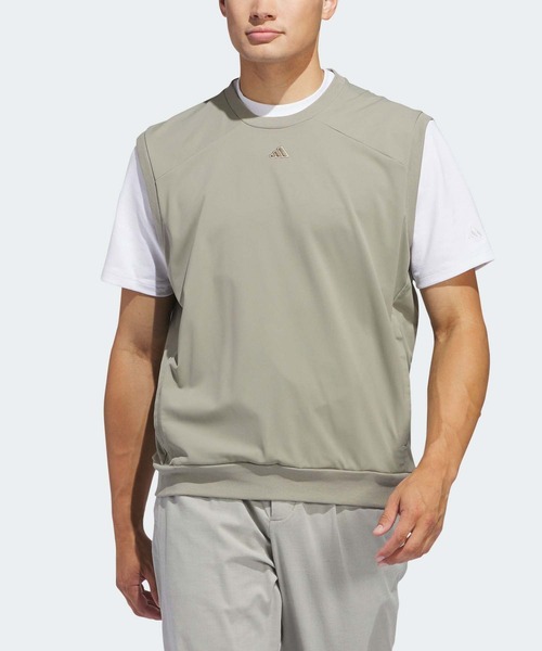 adidas（アディダス）の「GO-TO バックプリントベスト【adidas Golf/アディダスゴルフ】（ベスト・メンズ・ダークグリーン/グリーン/ブラック・XX-LARGE/LARGE/MEDIUM/SMALL/X-LARGE）」の14枚目の写真