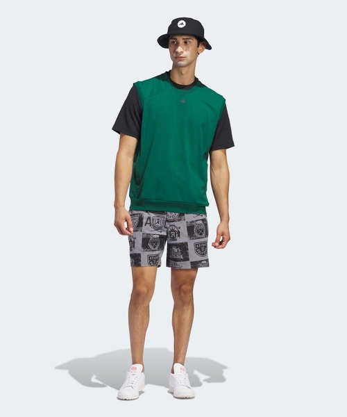 adidas（アディダス）の「GO-TO バックプリントベスト【adidas Golf/アディダスゴルフ】（ベスト・メンズ・ダークグリーン/グリーン/ブラック・XX-LARGE/LARGE/MEDIUM/SMALL/X-LARGE）」の10枚目の写真