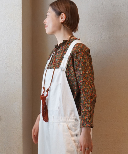 ジャーナルスタンダードラックス　デニムサロペット 8OZデニム テーパーオールインワン（サロペット/オーバーオール