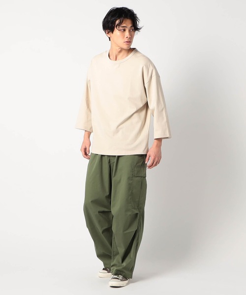 Grand PARK（グランドパーク）の「Dickies(ディッキーズ)ライトツイルカーゴイージーパンツ（カーゴパンツ・メンズ・ブラック/カーキ/ベージュ・MEDIUM/LARGE）」の4枚目の写真