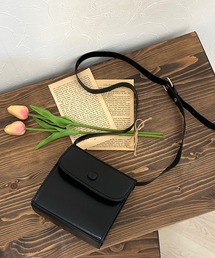 Cham. | くるみボタンスクエアショルダーバッグ(ショルダーバッグ)