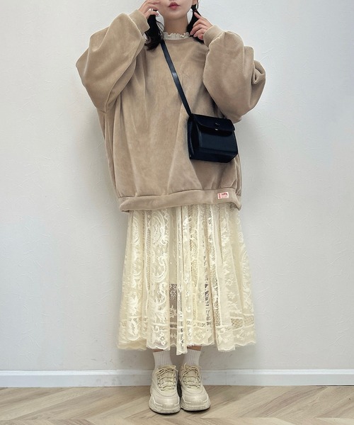 Cham.（チャム）の「くるみボタンスクエアショルダーバッグ（ショルダーバッグ・レディース・ライトブラウン/ブラック/ダークブラウン/ベージュ・F）」の7枚目の写真