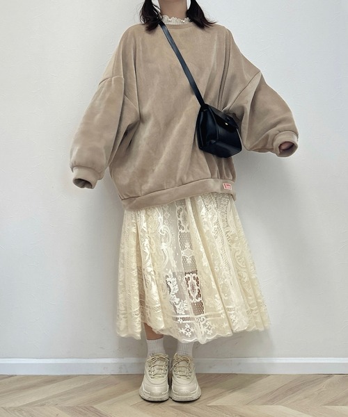 Cham.（チャム）の「くるみボタンスクエアショルダーバッグ（ショルダーバッグ・レディース・ライトブラウン/ブラック/ダークブラウン/ベージュ・F）」の6枚目の写真