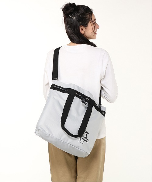 CHUMS（チャムス）の「【CHUMS/チャムス】 Easy-Go 3way Tote Bag（トートバッグ・メンズ・ブラック/ライトグレー/その他1/その他2/その他3・FREE）」の19枚目の写真