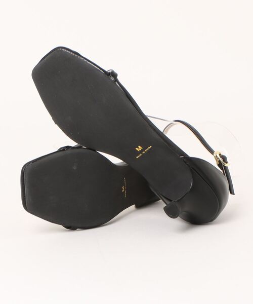 natural couture(ナチュラルクチュール)の「メタリックスクエアサンダル(その他シューズ・レディース・ゴールド/ブラック/シルバー・MEDIUM/LARGE)」の5枚目の写真