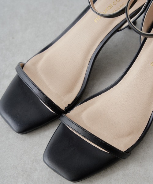 natural couture(ナチュラルクチュール)の「メタリックスクエアサンダル(その他シューズ・レディース・ゴールド/ブラック/シルバー・MEDIUM/LARGE)」の12枚目の写真