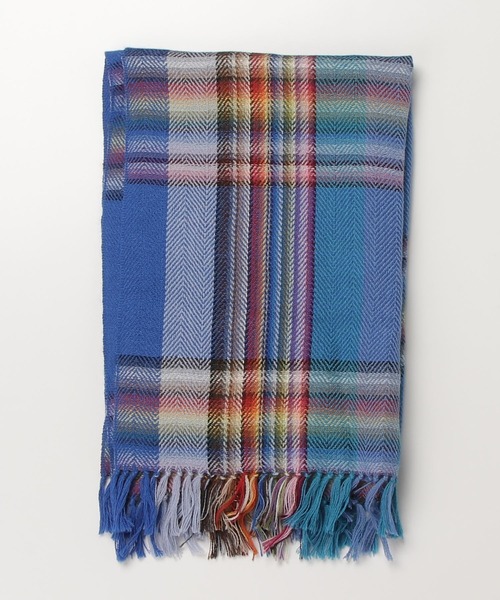 THE INOUE BROTHERS(ザイノウエブラザーズ)の「【THE INOUE BROTHERS】イノウエブラザーズ Multi Coloured Scarf 5001ML(マフラー・メンズ・ネイビー/オレンジ/ホワイト/グリーン/ブラック/グレー/ブルー・ONESIZE)」の11枚目の写真