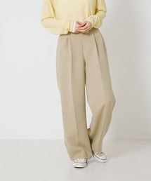 URBAN RESEARCH（アーバンリサーチ）の「『UR TECH DRYLUXE』『イージーケア』タックパンツ（その他パンツ・レディース）」