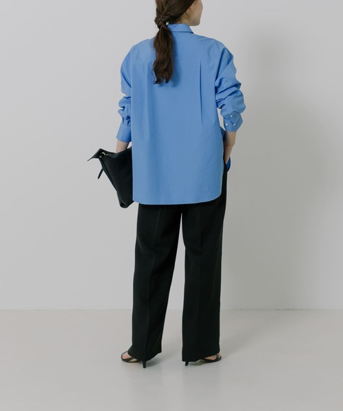 URBAN RESEARCH（アーバンリサーチ）の「『UR TECH DRYLUXE』『イージーケア』タックパンツ（その他パンツ・レディース・ブラック/ベージュ・38/36）」の9枚目の写真