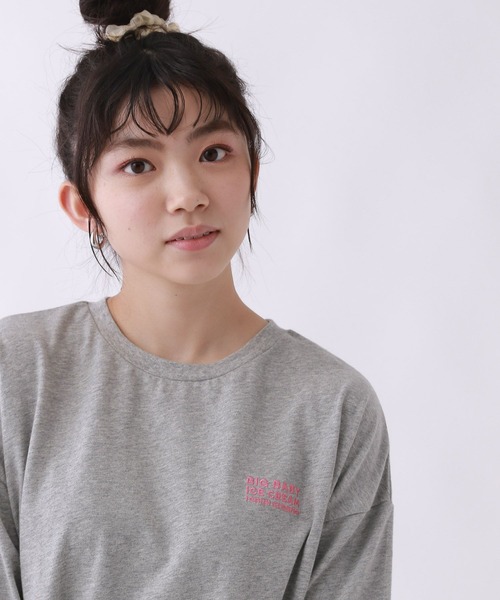 repipi armario(レピピ アルマリオ)の「【BIG BABY ICE CREAM】モノクロフォトルーズT【接触冷感】(Tシャツ/カットソー・キッズ・ホワイト/グレー・MEDIUM/LARGE)」の18枚目の写真
