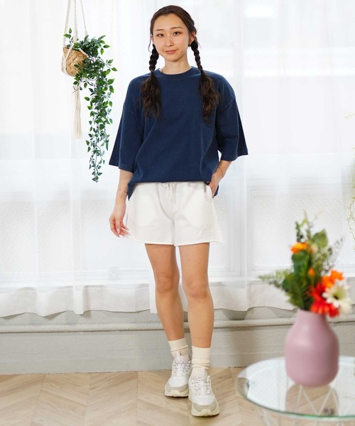 ムラサキスポーツ(ムラサキスポーツ)の「RIKKA FEMME/リッカファム ショートパンツ スエットショーツ RF24SS27(その他パンツ・レディース・ブラウン/ホワイト/パープル・S/M/M/L)」の12枚目の写真