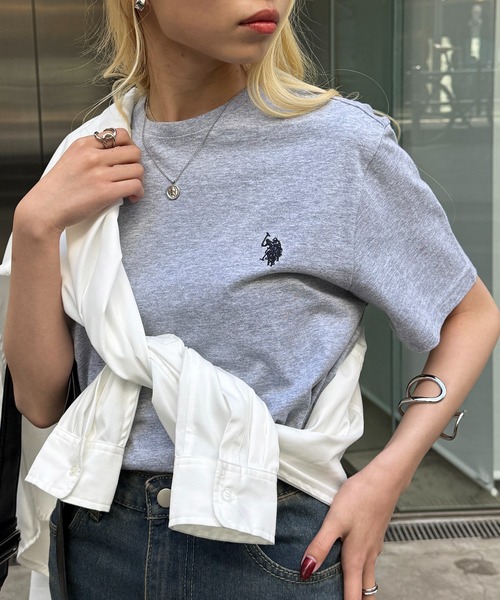 全6色 U.S. POLO ASSN. ポニー刺繍 クラシック コットン Tシャツ 全6色 U.S. POLO ASSN. ポニー刺繍 クラシック コットン Tシャツ