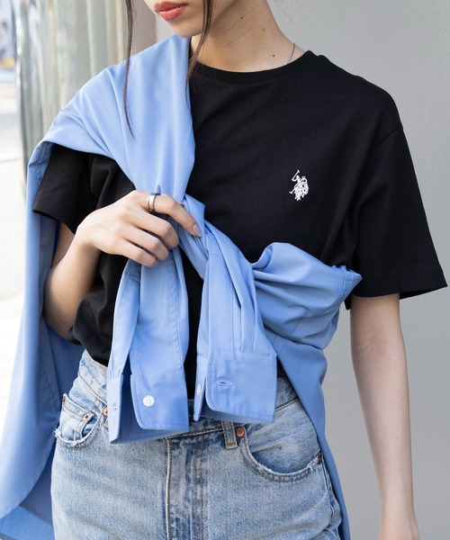 全6色 U.S. POLO ASSN. ポニー刺繍 クラシック コットン Tシャツ 全6色 U.S. POLO ASSN. ポニー刺繍 クラシック コットン Tシャツ