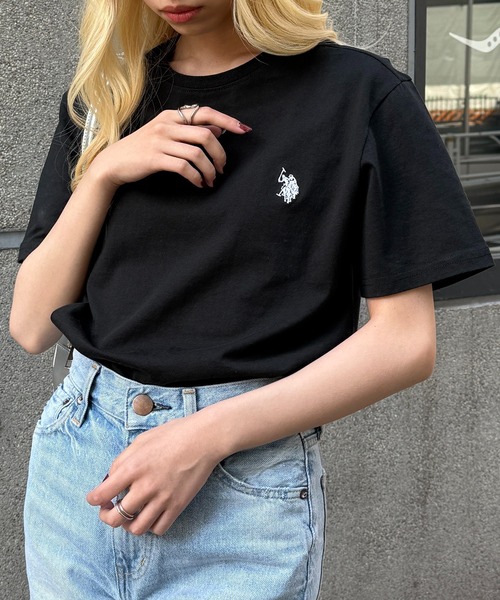 セール】【U.S. POLO ASSN.】ワンポイントクラシカルポニー刺繍T