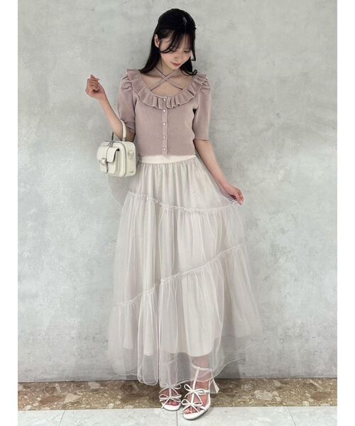 EATME（イートミー）の「ベルテットショルダーバッグ（ハンドバッグ・レディース・ブラック/アイボリー・FREE）」の7枚目の写真