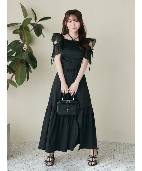 EATME（イートミー）の「ベルテットショルダーバッグ（ハンドバッグ・レディース・ブラック/アイボリー・FREE）」の14枚目の写真