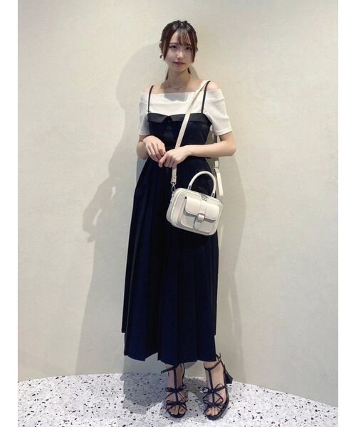 EATME（イートミー）の「ベルテットショルダーバッグ（ハンドバッグ・レディース・ブラック/アイボリー・FREE）」の22枚目の写真