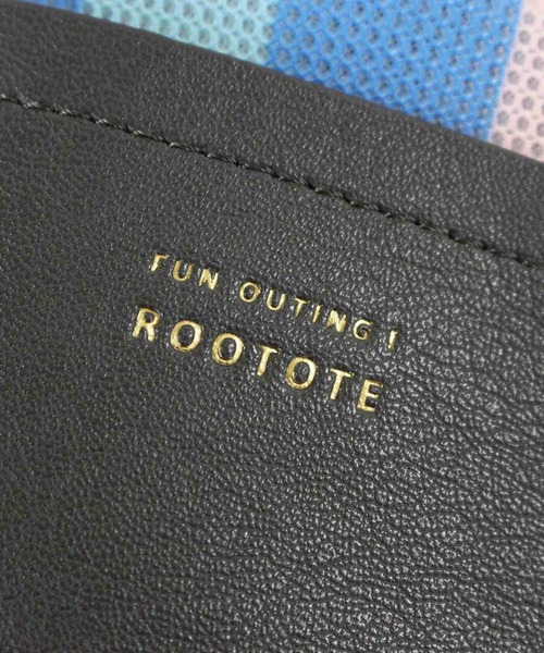 ROOTOTE(ルートート)の「ルートート / ミニトートバッグ ストライプ 洗濯可 SC.BR.Wafer.ストライプ-A(ショルダーバッグ・レディース・サックスブルー/パープル/イエロー・FREE)」の15枚目の写真
