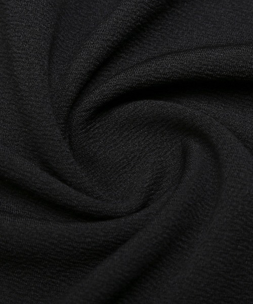 LUXSTYLE(ラグスタイル)の「薔薇刺繍入り膨れジャガードハーフジップロンT(Tシャツ/カットソー・メンズ・ネイビー/ブラック/ホワイト・L/M)」の12枚目の写真
