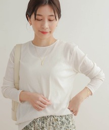 URBAN RESEARCH DOORS | ドライタッチテレコロングTシャツ(Tシャツ/カットソー)