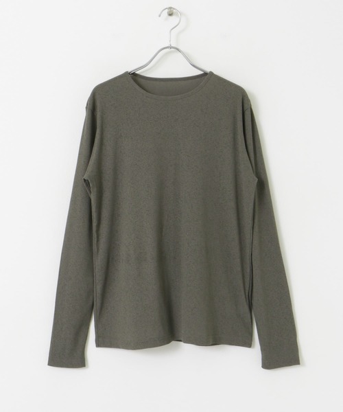 URBAN RESEARCH DOORS（アーバンリサーチドアーズ）の「ドライタッチテレコロングTシャツ（Tシャツ/カットソー・レディース・アイボリー/グレー系その他・MEDIUM）」の9枚目の写真