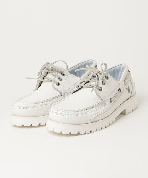 TOMMY HILFIGER（トミーヒルフィガー）の「TOMMYXDISNEY クラシックボートシューズ（その他シューズ・メンズ・ホワイト・27.5cm/28cm）」の8枚目の写真